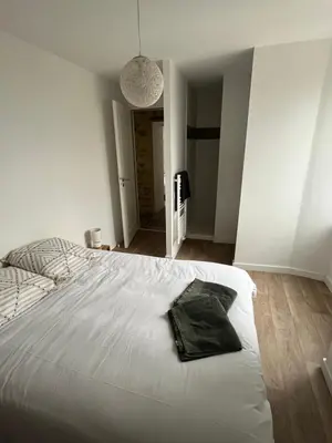 Un ou plusieurs lits dans un hébergement de l'établissement Maison de bourg