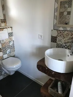 Salle de bains dans l'établissement Studio Tiny House