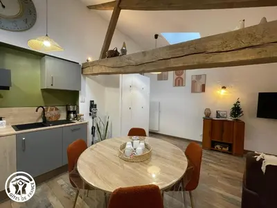 Cuisine ou kitchenette dans l'établissement Charmant gîte en Vendée proche Puy du Fou - FR-1-426-566