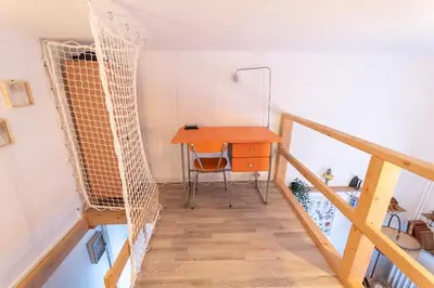 Cuisine ou kitchenette dans l'établissement Lulu la Brocante - Hypercentre - Gare