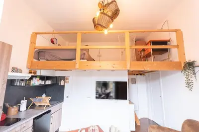 Cuisine ou kitchenette dans l'établissement Lulu la Brocante - Hypercentre - Gare