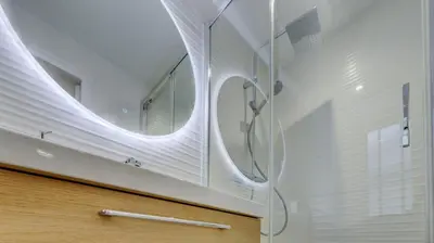 Salle de bains dans l'établissement Le Brière - Appart'Escale