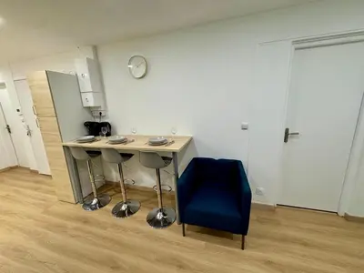 Cuisine ou kitchenette dans l'établissement York's APPART