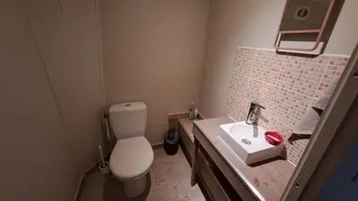 Salle de bains dans l'établissement Gites O Ptit Bonheur - Vendée - 2 Maisons de 85 m2 chacune avec piscine extérieure chauffée & couverte