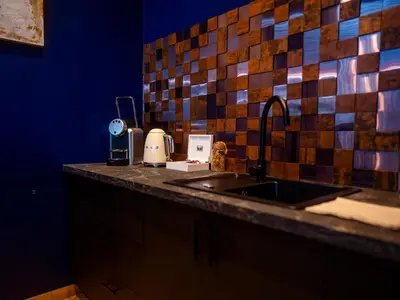 Plan de l'établissement Le Voluptueux - Sauna - Jacuzzi - Centre-Ville