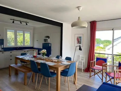 Plan de l'établissement Saint Nazaire 4 chbres 15min de la plage à Saint Marc KER LOT MARC