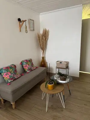 Coin salon dans l'établissement Séjournez dans un Charmant Appartement de 40 m