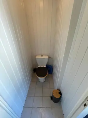 Salle de bains dans l'établissement Maison de famille à 300m de la plage