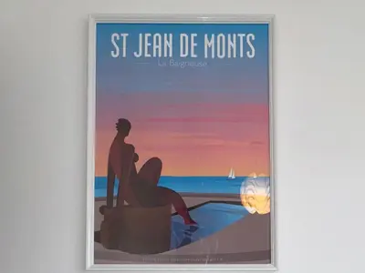 Plan de l'établissement Appartement cosy à 50m de la plage à St Hilaire de Riez - FR-1-323-561