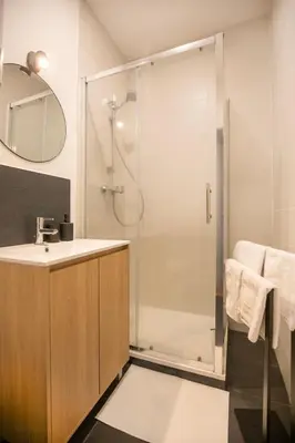 Salle de bains dans l'établissement Le Bouffay - Quiet and soothing studio