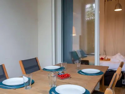 Coin salon dans l'établissement Holiday Home Ker Mylio by Interhome