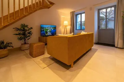 Télévision ou salle de divertissement dans l'établissement La Coquette - Charmante Maison de Sucé-sur-Erdre