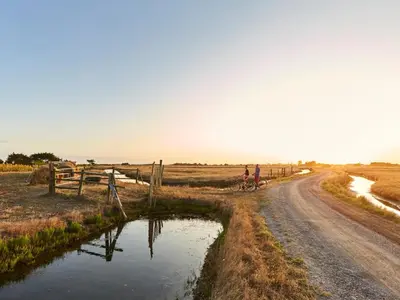 Paysage naturel près de la maison de vacances