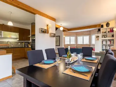 Cuisine ou kitchenette dans l'établissement Maison éco près de la mer avec jardin et wifi - FR-1-306-1291