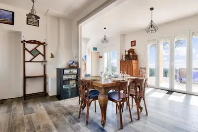 Plan de l'établissement Face à l'océan, belle maison spacieuse pour 6