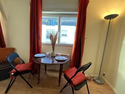 Coin salon dans l'établissement Casa Maillé