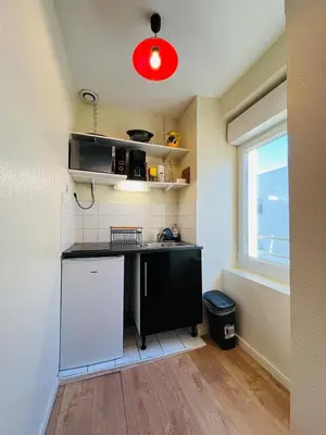 Cuisine ou kitchenette dans l'établissement Casa Maillé