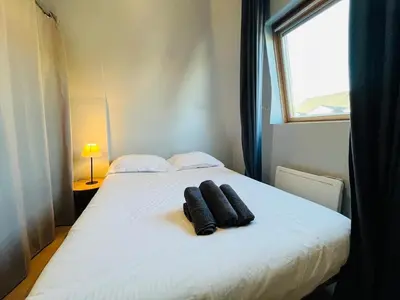 Un ou plusieurs lits dans un hébergement de l'établissement Casa Maillé