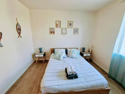 Un ou plusieurs lits dans un hébergement de l'établissement Maison La Verrie 6/8 pers proche Puy du Fou