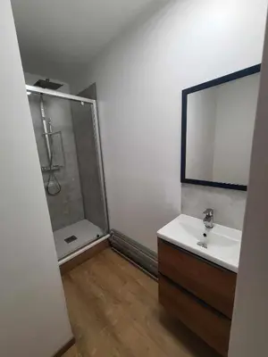 Salle de bains dans l'établissement Appartement nantais 4 chambres