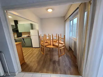 Cuisine ou kitchenette dans l'établissement Appartement nantais 4 chambres