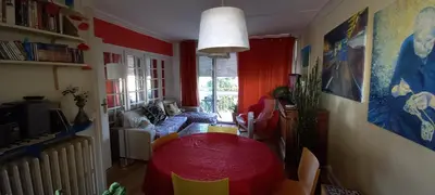 Coin salon dans l'établissement Chez Janie