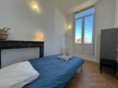 Un ou plusieurs lits dans un hébergement de l'établissement Casa Bressigny