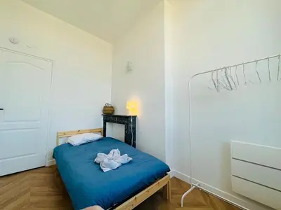 Un ou plusieurs lits dans un hébergement de l'établissement Casa Bressigny
