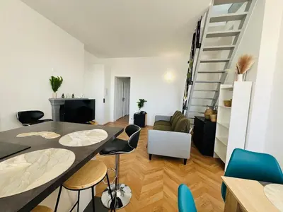 Coin salon dans l'établissement Casa Bressigny