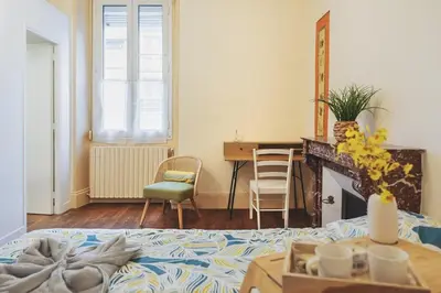 Plan de l'établissement L'Envolée sur cour, T2 Angers