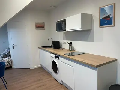 Cuisine ou kitchenette dans l'établissement Studio 402 - Hyper Centre - Intégralement rénové - Toutes commodités à pied