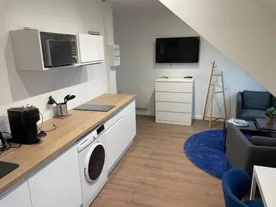 Cuisine ou kitchenette dans l'établissement Studio 402 - Hyper Centre - Intégralement rénové - Toutes commodités à pied