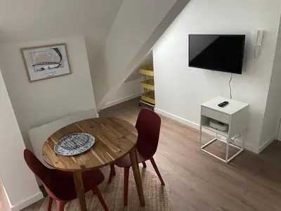 Télévision ou salle de divertissement dans l'établissement Studio 403 - Hyper Centre - Intégralement rénové - Toutes commodités à pied