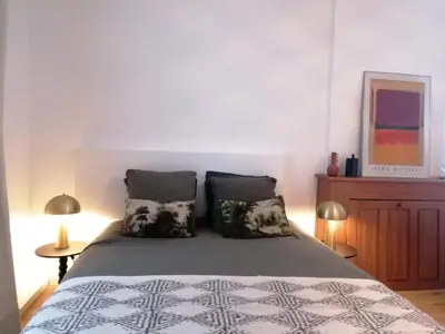 Un ou plusieurs lits dans un hébergement de l'établissement 2 chambres 4pers à 13km Du Puy dufou