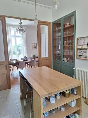 Plan de l'établissement Manoir au cœur de la campagne angevine