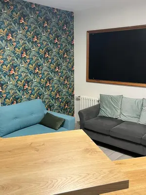 Coin salon dans l'établissement La Berge