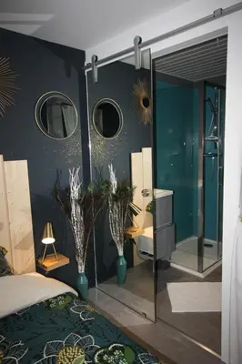 Salle de bains dans l'établissement L'Appart - Résidence Chez Gally à Angers