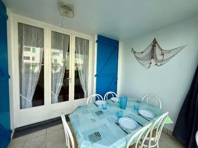 Plan de l'établissement APPARTEMENT AVEC TERRASSE PROCHE PLAGE - FR-1-652-49