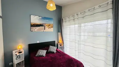 Un ou plusieurs lits dans un hébergement de l'établissement petite maison proche mer