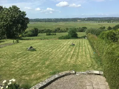 Paysage naturel près de la maison de vacances