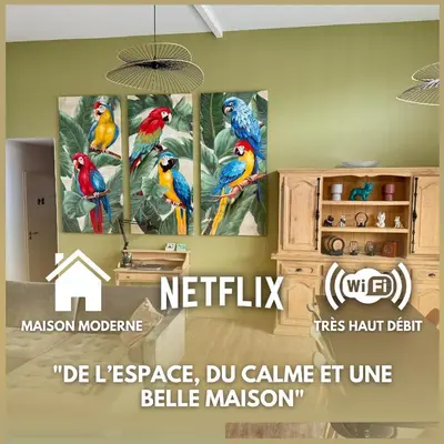 Plan de l'établissement Villa Napoléni - Maison - Calme - Jardin - Parking