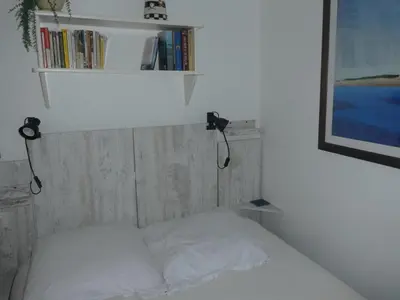 Un ou plusieurs lits dans un hébergement de l'établissement T2 bord de mer