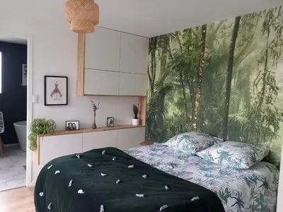 Un ou plusieurs lits dans un hébergement de l'établissement Grande maison familiale 8p, 14 max, pas de fête