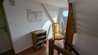 Bibliothèque dans le B&B/chambre d'hôtes