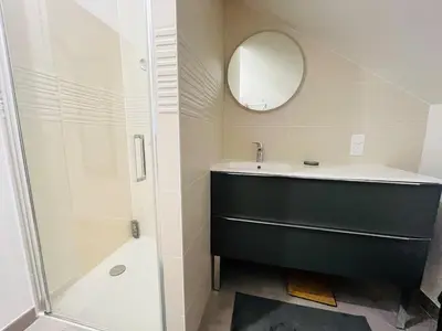 Salle de bains dans l'établissement Casa Diderot - T3