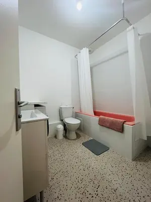 Salle de bains dans l'établissement Casa Predali