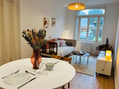 Coin salon dans l'établissement Casa Predali