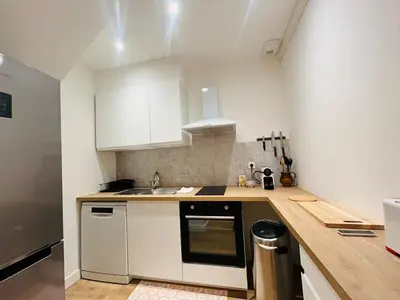 Cuisine ou kitchenette dans l'établissement Casa Predali