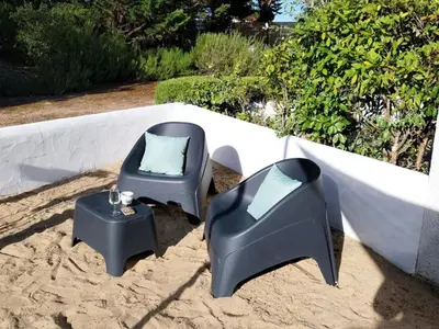 Plan de l'établissement Maison rétro 62m² près de la plage - Animaux acceptés - FR-1-540-314
