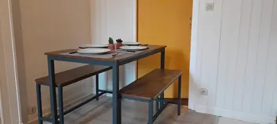 Plan de l'établissement Au Bon oranger, Appartement en coeur de ville hyper centre